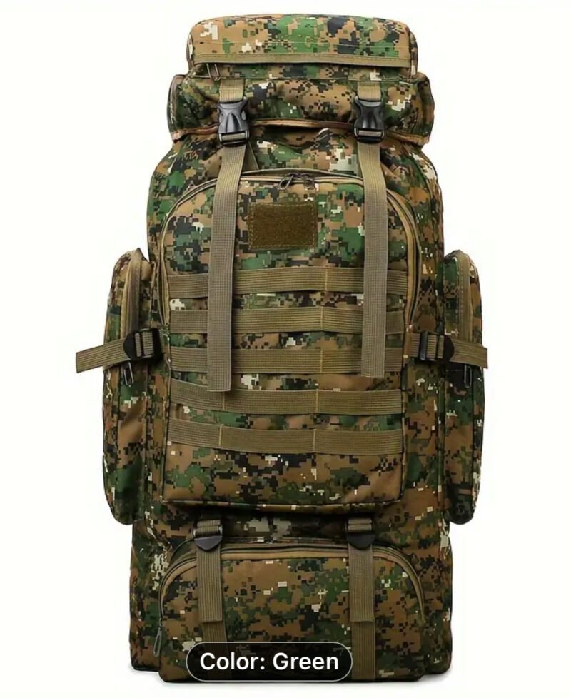 80L Tactical Backpack - Green