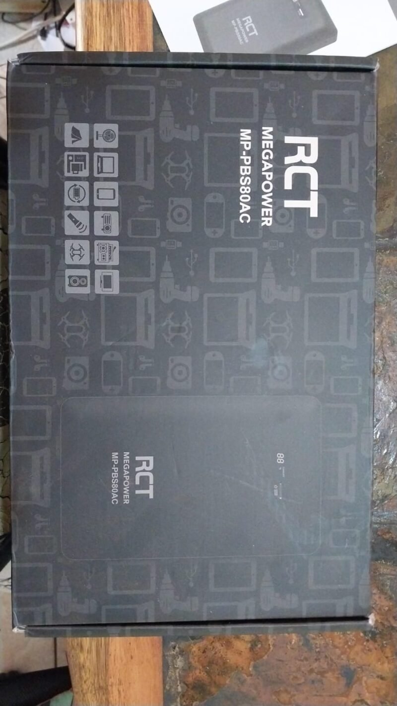 RCT Mega Power AC80 Backup Power Bank (80 000Mah) - Image 5